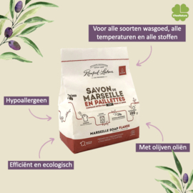 Marseille soap flakes green with olive oil 1.5 kg