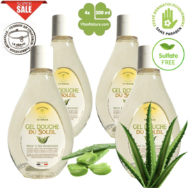 Marseille douche en bad gel Aloë vera 4x300ml