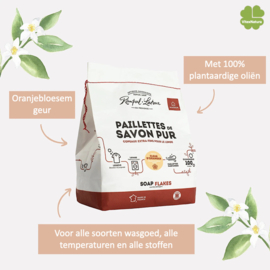 Marseille soap flakes Orange blossom 750g