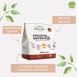 Marseille soap flakes Orange blossom 750g