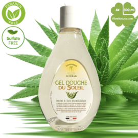 Marseille douche en bad gel Aloë vera 4x300ml