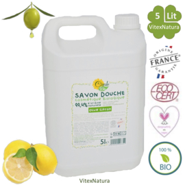 Økologisk olivenolie shower gel 5L