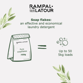 Marseille soap flakes white without scent and color 750g