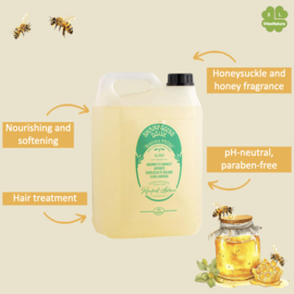 Marseille soap shampoo 3L with honey and honeysuckle
