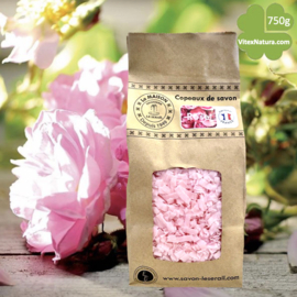 Marseille soap flakes Rose 750g