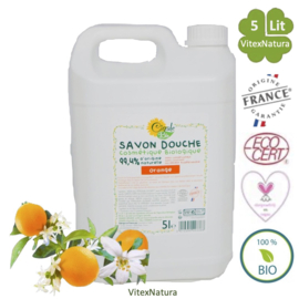 Gel de ducha ecológico con aceite de azahar 5L