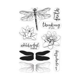 573169 Hero Arts Clear Stamps 4"X6" Mix & Match Compliments