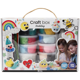 98120 Silk Clay Foam Clay en Silk Clay Set , diverse kleuren