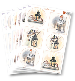 PA4200 - Mattie's Winter assorti (6 pcs)