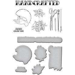 SDS071 Spellbinders Stamp & Die Set Handcrafted