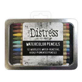 Tim Holtz- Ranger Distress Watercolor Pencils 