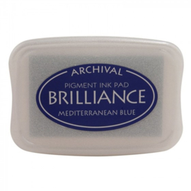 BR1-18 Brilliance ink pad mediterran.blue