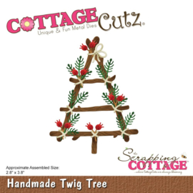 CC521 Cottage Cutz Die Handmade Twig Tree