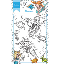 HT1619 Marianne Design Hetty's Mermaid