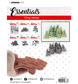 CLINGSL02 Cling Stamp Essentials, Christmas, nr.02