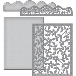 S6117 Spellbinders Card Creator Die Framed Floral
