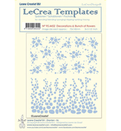 95.4452 LeCrea Templates Bunch of flowers