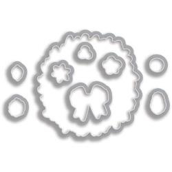 254779 DI152 Hero Arts Color Layering Frame Cut Dies Wreath