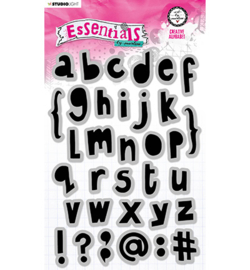 ABM-ES-STAMP17 StudioLight ABM Cling Stamp Creative Alphabet Essentials nr.17