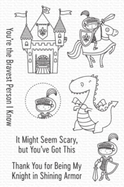 CS-635 My Favorite Things Knight in Shining Armor Clear Stamps