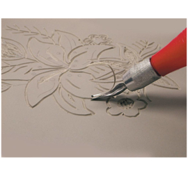 L5S Essdee 5 Lino Cutters and Handle