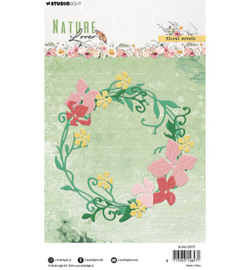 SL-NL-CD771 StudioLight Floral wreath Nature Lover nr.771