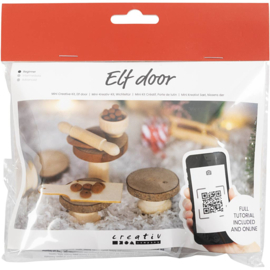 977451 Creativ Company Mini Hobbyset Kabouterdeur, Koekjes bakken