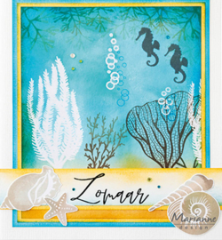 CS1061 Marianne Design clear stamp Sea Shells