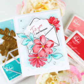 PF138922 Pinkfresh Studio Die Floral Envelope