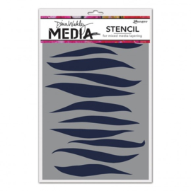 MDS60628 Ranger Dina Wakley media stencil gusts