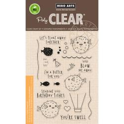 HA-CM170 Hero Arts Clear Stamps I'm A Puffer For You 4"X6"