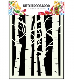 470.715.045 Dutch DooBaDoo Mask Art A5 Birch Trees
