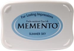 407306 Memento Full Size Dye Inkpad Summer Sky