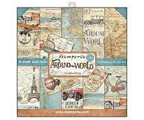 SBBL28 Stamperia Around the World 12x12 Inch Paper Pack