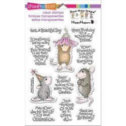 226927 Stampendous Perfectly Clear Stamps Friend Wishes