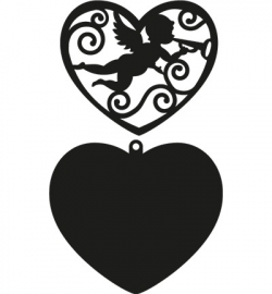 CR1283 Craftables - Filigree Angel Heart