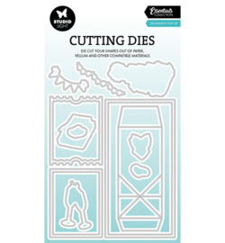 SL-ES-CD974 StudioLight SL Cutting Die Turning pop-out Essentials nr.974