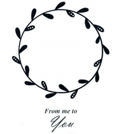 UMS084        Stempel  Vine Wreath