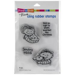 252100 Stampendous Cling Stamp Kiddos Hugs