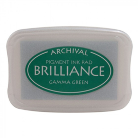 BR1-21 Brilliance ink pad gamma green