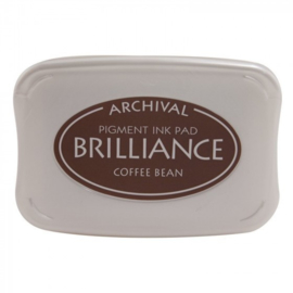 BR1-54 Brilliance ink pad coffee bean