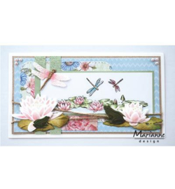 LR0460 Marianne Design Creatables Tiny's waterlily (L)