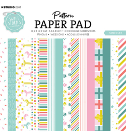 SL-SS-PPP180 StudioLight Paper Pad Birthday Sweet Stories nr.180
