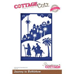 473756 CottageCutz Die Journey To Bethlehem 3.3"X5"