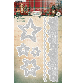 JMA-FN-CD903 Jenine's Borders & stars Festive Nostalgia nr.903