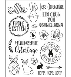 4003.210.00 Clear stamp Frohe Ostern