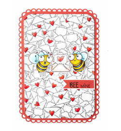 CCL-FR-STAMP434 - Bee happy Friendz nr.434