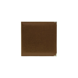 517018 We R Classic Leather 3-Ring Album Dark Chocolate 12"X12"