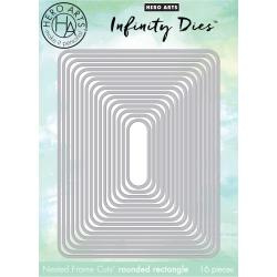 388613 Hero Arts Infinity Dies Rounded Rectangle