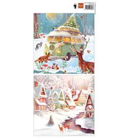 EWK1295 Marianne Design Cosy Christmas XL